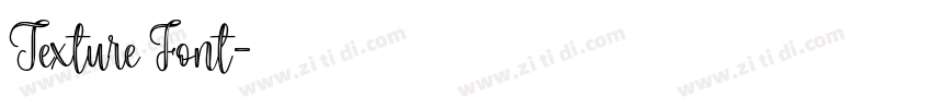 Texture Font字体转换